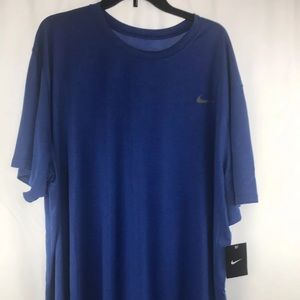 Nike Men's Dri-Fit Shirt Size 4XL Blue